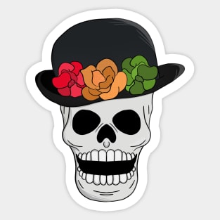 Skull Retro Vintage Sticker